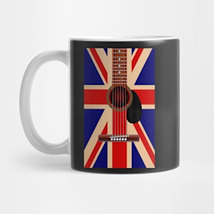 Union Jack Guitar Mug